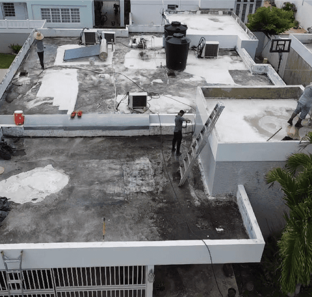 Sellado de Techos - Saturno Contractors LLC